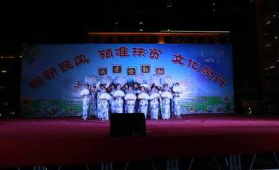 樹新民風(fēng) 精準(zhǔn)扶貧 文化同行——我縣成功舉辦大型文藝晚會(huì)